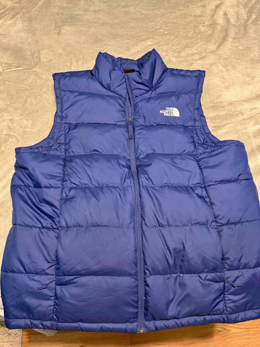 The North Face Royal Blue Puffy Vest